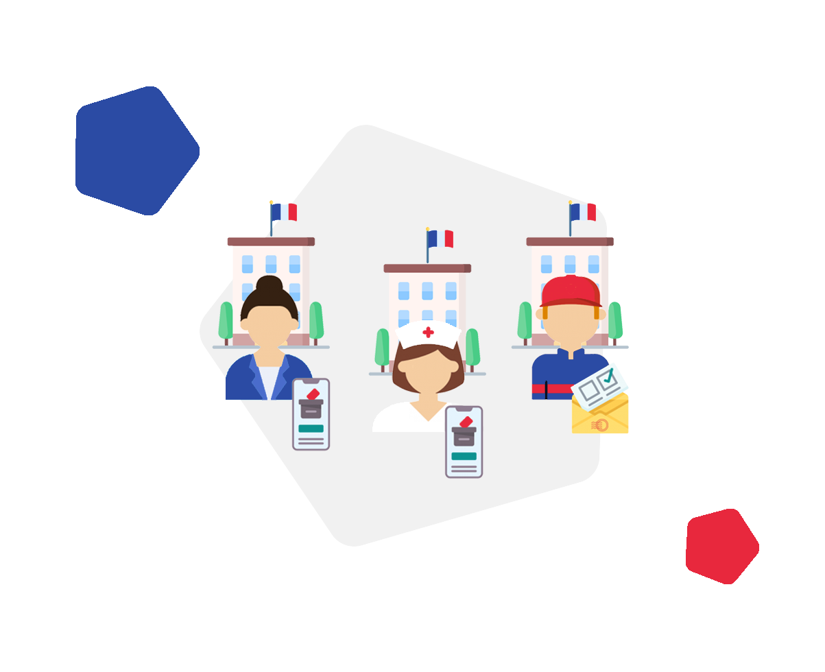 Vote élections professionnelles fonction publique CS CAP CCP WeChooz
